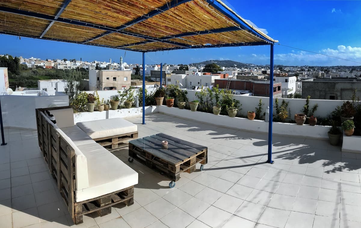 Penthouse cosy avec piscine privée à la Marsa — Marsa Cite Rabii · Photo 15