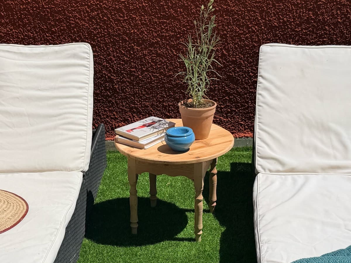 Sunny terrace in the centre of Marsa Plage — Marsa Plage · Photo 26