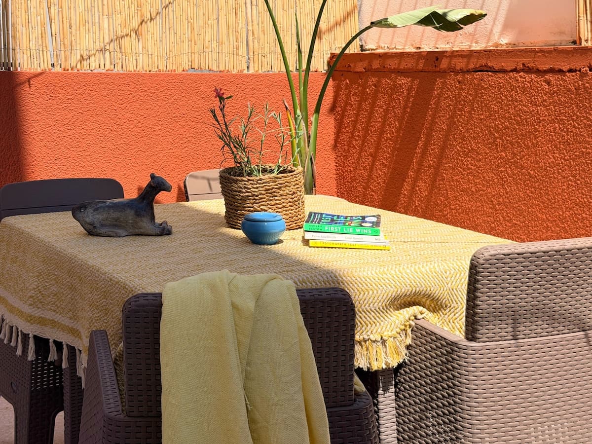 Sunny terrace in the centre of Marsa Plage — Marsa Plage · Photo 28