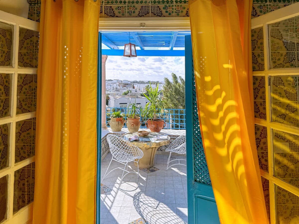 Panoramic blue/private pool in Sidi Bousaid — Sidi Bou Said · Photo 15