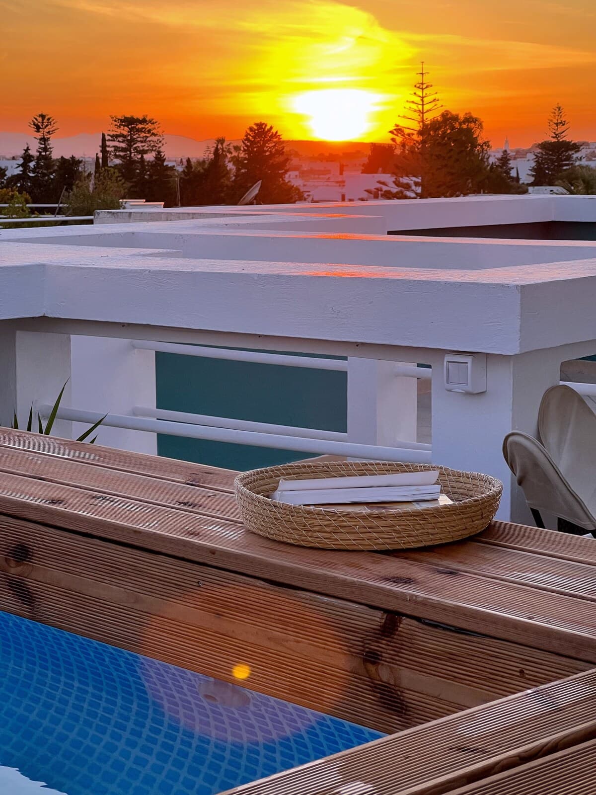 Vue panoramique avec piscine à la Marsa — Marsa Ville · Photo 27
