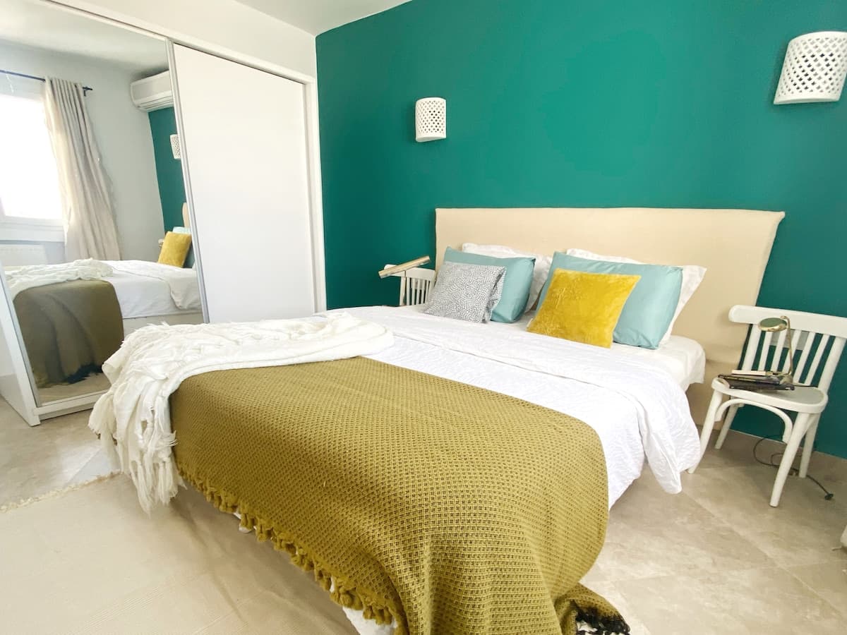 !! Bain de lumière avec piscine privée vue mer !! — Marsa Sidi Abdelaziz · Photo 11